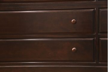 中古　美品　松本民芸家具　シックな佇まいが上質な空間づくりにぴったりなA型和タンスIV(引き出し、チェスト、整理箪笥)(定価約73万円)(R-052594)