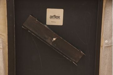 中古　arflex(アルフレックス)　MARENCO(マレンコ)　足を伸ばしてゆったりくつろげる3人掛けソファ(定価約75万円)(三人掛けソファ、3P)(R-052596)