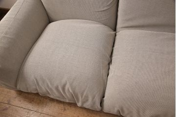 中古　arflex(アルフレックス)　MARENCO(マレンコ)　足を伸ばしてゆったりくつろげる3人掛けソファ(定価約75万円)(三人掛けソファ、3P)(R-052596)