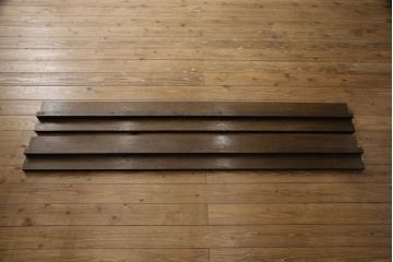 中古　美品　永田良介商店　クラシカルな佇まいが目を引くベッドフレーム(木製ベッド)(R-052602)