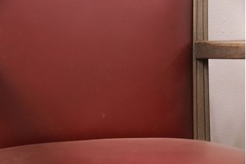中古　神戸洋家具　伊藤家具　大人の落ち着いた雰囲気を醸し出す合皮1人掛けソファ2脚セット(アームチェア、ラウンジチェア、一人掛けソファ、バラ売り可能)(R-052608)