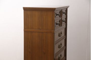 中古　美品　DREXEL HERITAGE(ドレクセルヘリテイジ)　FRANCESCA(フランチェスカ)シリーズ　優美な佇まいのチェスト(引き出し)(定価約84万円)(R-052622)