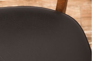美品　アメリカビンテージ　W.H.GUNLOCKE CHAIR CO.(W.H.ガンロックチェア社)　ナラ材　洗練されたフォルムのデスクチェア(回転椅子、ヴィンテージ)(R-052623)