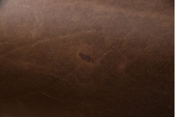 アメリカビンテージ　使い込まれた本革が味わい深い3人掛けソファ+オットマンセット(三人掛けソファ、3P、ヴィンテージ)(R-052625)