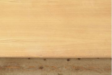 デンマークビンテージ　チーク材　シンプルなデザインが取り入れやすいダイニングテーブル(エクステンションテーブル、ドローリーフテーブル、食卓、ヴィンテージ、北欧)(R-052631)