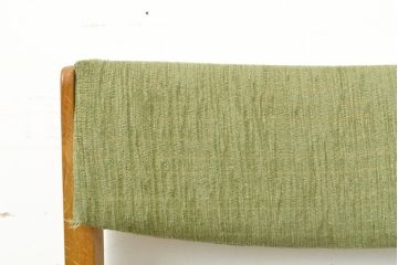 北欧ビンテージ　ナラ材　ナチュラルスタイルにおすすめのダイニングチェア2脚セット　(R-052640)