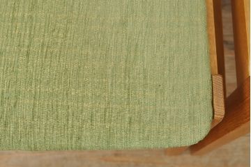 北欧ビンテージ　ナラ材　ナチュラルスタイルにおすすめのダイニングチェア2脚セット　(R-052640)