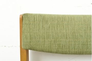 北欧ビンテージ　ナラ材　ナチュラルスタイルにおすすめのダイニングチェア4脚セット(イス、椅子、ヴィンテージ)(R-052641)