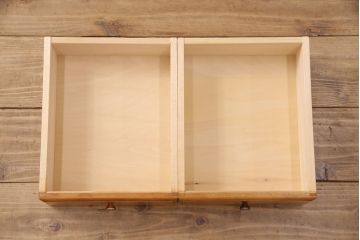 中古　極美品　横浜クラシック家具　ダニエル(Daniel)　収納力抜群で使い勝手のよさそうなビューローブックシェルフ(引き出し、飾り棚、収納棚、本棚、デスク、在宅ワーク、在宅用)(R-052653)