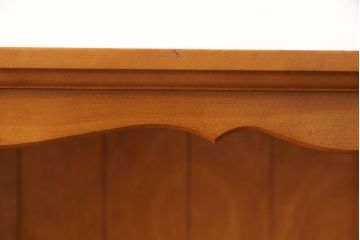 中古　極美品　横浜クラシック家具　ダニエル(Daniel)　収納力抜群で使い勝手のよさそうなビューローブックシェルフ(引き出し、飾り棚、収納棚、本棚、デスク、在宅ワーク、在宅用)(R-052653)