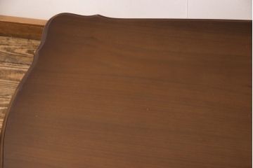和製ビンテージ　美品　カリモク家具(karimoku)　domani(ドマーニ)　Louis(ルイ)XVシリーズ　曲線が美しいセンターテーブル(リビングテーブル、ヴィンテージ)(R-052657)
