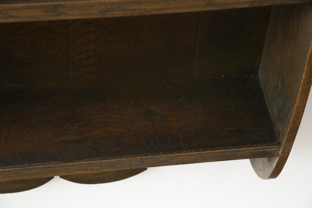 和製ビンテージ　永田良介商店　カントリースタイルにも合わせやすいウォールラック(壁掛け飾り棚、ウォールシェルフ、ヴィンテージ)(R-052669)