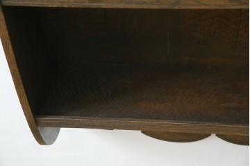 和製ビンテージ　永田良介商店　カントリースタイルにも合わせやすいウォールラック(壁掛け飾り棚、ウォールシェルフ、ヴィンテージ)(R-052669)