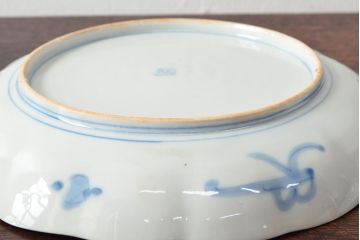 幕末〜明治　伊万里焼　色絵錦手　八寸皿2枚(和食器)(R-052680)