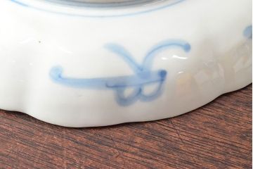 幕末〜明治　伊万里焼　色絵錦手　八寸皿2枚(和食器)(R-052680)