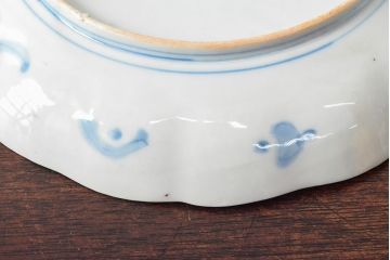 幕末〜明治　伊万里焼　色絵錦手　八寸皿2枚(和食器)(R-052680)