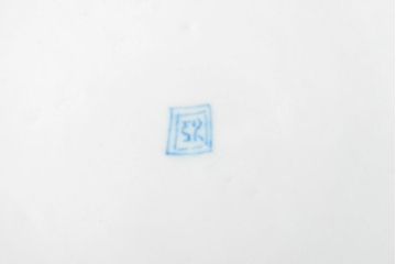 幕末〜明治　伊万里焼　色絵錦手　八寸皿2枚(和食器)(R-052681)