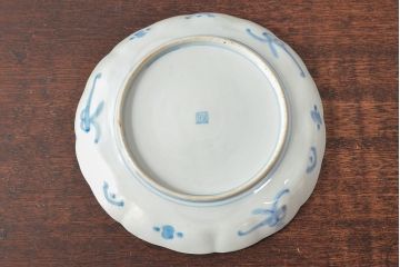 幕末〜明治　伊万里焼　色絵錦手　八寸皿2枚(和食器)(R-052682)