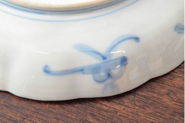 幕末〜明治　伊万里焼　色絵錦手　八寸皿2枚(和食器)(R-052682)