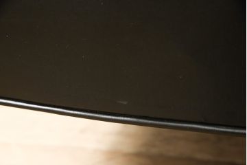 中古　超美品　AD CORE(エーディーコア)　NEO CLASSICO(ネオクラシコ)　本革とメープルの組み合わせがおしゃれなラウンジチェア(1人掛けソファ、1Pソファ、イージーチェア)(定価約27万円)(R-052688)