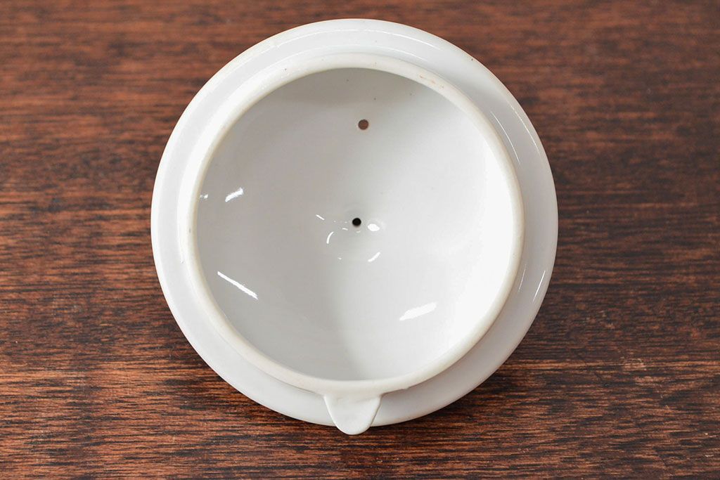 戦前　オールドノリタケ　Noritake　ティーポット・蓋物・皿など7点(ヤジロベー印、洋食器)(R-052701)