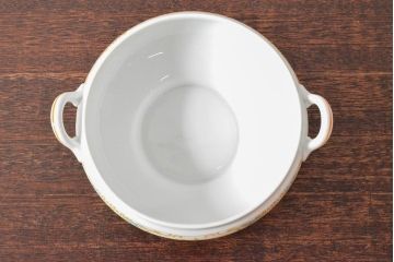 戦前　オールドノリタケ　Noritake　ティーポット・蓋物・皿など7点(ヤジロベー印、洋食器)(R-052701)