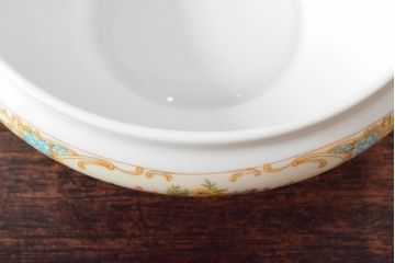 戦前　オールドノリタケ　Noritake　ティーポット・蓋物・皿など7点(ヤジロベー印、洋食器)(R-052701)