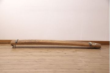 戦前　時代琴　綾杉北哉刀　鶴蒔絵　在銘(R-052702)