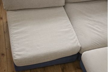 中古　arflex(アルフレックス)　A SOFA(エー・ソファ)　涼しげな色合いが爽やかさを醸し出す4人掛けソファ(四人掛けソファ)(定価約80万円)(R-052717)