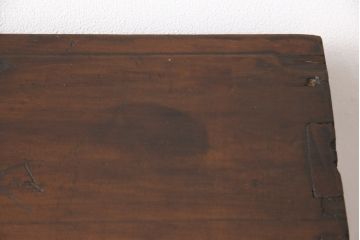 和製アンティーク　李朝デザイン　多様なデザインの金具が見ていて飽きないバンダチ(バンダジ)(箪笥、たんす、収納箱、長持)(R-052720)