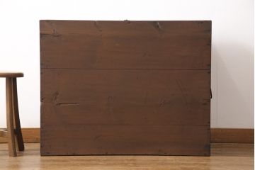 和製アンティーク　李朝デザイン　多様なデザインの金具が見ていて飽きないバンダチ(バンダジ)(箪笥、たんす、収納箱、長持)(R-052720)