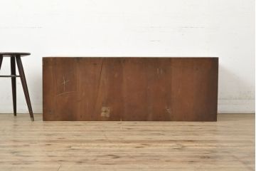 和製アンティーク　前面栗材　味のある佇まいが目を引く時代箪笥(たんす)ローボード(ローチェスト、引き出し、和箪笥)(R-052723)