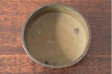 在銘　古銅　瓢箪透かし唐草　香炉(本間琢斎?、高岡銅器)(R-052741)