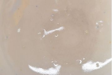 明治期　伊万里焼　色絵染付　蓋茶碗3客(和食器)(R-052757)