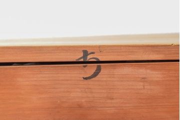 明治〜大正　色の綺麗な三足真鍮火鉢(唐金、手あぶり、火箸付)(R-052759)