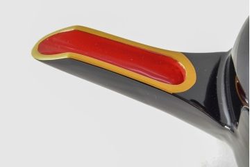 輪島塗　朝楓作　鈴五聖子蒔絵　木製屠蘇器(漆器、箱付)(R-052760)