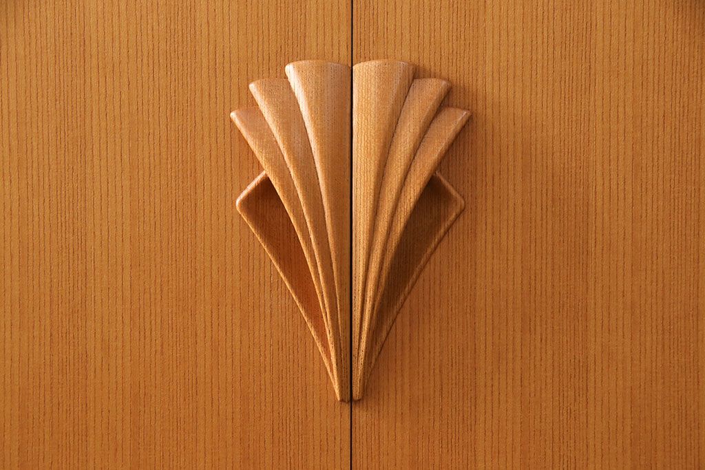 中古　超美品　松創(MATSUSO)　洗練された佇まいが目を引く重ねタンス(定価約240万円)(引き出し、和箪笥、整理タンス)(R-052761)