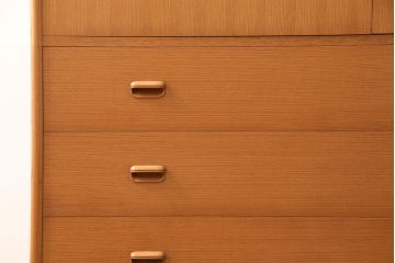 中古　超美品　松創(MATSUSO)　洗練された佇まいが目を引く重ねタンス(定価約240万円)(引き出し、和箪笥、整理タンス)(R-052761)