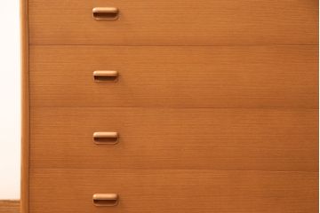 中古　超美品　松創(MATSUSO)　洗練された佇まいが目を引く重ねタンス(定価約240万円)(引き出し、和箪笥、整理タンス)(R-052761)