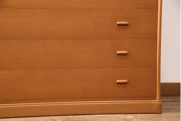 中古　超美品　松創(MATSUSO)　洗練された佇まいが目を引く重ねタンス(定価約240万円)(引き出し、和箪笥、整理タンス)(R-052761)