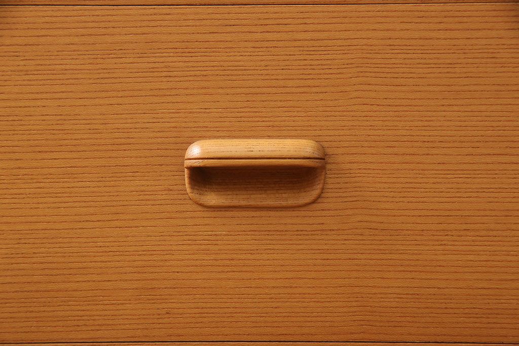 中古　超美品　松創(MATSUSO)　洗練された佇まいが目を引く重ねタンス(定価約240万円)(引き出し、和箪笥、整理タンス)(R-052761)