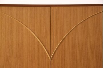 中古　超美品　松創(マツソウ)　洗練された佇まいが目を引く重ねタンス(定価約240万円)(引き出し、和箪笥、整理タンス)(R-052761)