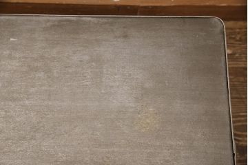 和製アンティーク　レア!　無骨なデザインが目を引くアルミ製の収納BOX(収納箱)(R-052770)