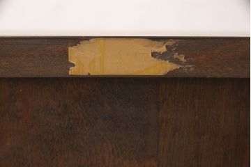 中古　松本民芸家具　スタイリッシュなデザインが美しいライティングビューロー(机、在宅ワーク、在宅用ワークデスク、引き出し、チェスト)(R-052771)