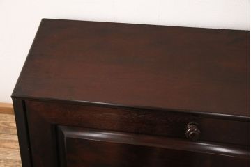 中古　美品　九州民芸家具　深い色味が魅力的なライティングビューロー(簿記机、在宅ワーク、在宅用引き出し、ワークデスク)(R-052774)