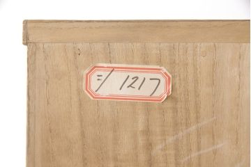 中古　超美品　伝統工芸士・土田耕一作　美しい梅の飾り金具が上品さを漂わせる加茂総桐箪笥(定価約150万円)(総桐たんす、桐タンス、着物箪笥、和タンス)(R-052782)