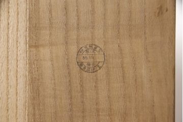 中古　超美品　伝統工芸士・土田耕一作　美しい梅の飾り金具が上品さを漂わせる加茂総桐箪笥(定価約150万円)(総桐たんす、桐タンス、着物箪笥、和タンス)(R-052782)
