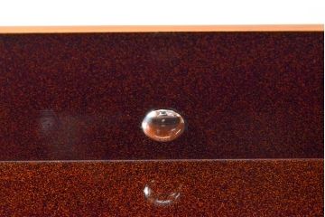 明治期　鶴亀の図　内梨地　蒔絵　木製文箱(書箱、漆器)(R-052793)