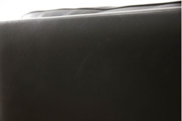 デンマークビンテージ　希少!!　モビリア(mobilia)　BO-EX社製　メンズライクの空間づくりに活躍する本革ラウンジソファ(一人掛け、1人掛けソファ、ヴィンテージ、応接セット、北欧)(R-052799)