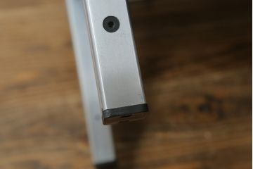 ドイツビンテージ　mobilia(モビリア)社取り扱い　キルインターナショナル(Kill International)　ホルスト・ブリューニング (Horst Bruning)デザイン　本革スツール(一人掛けソファ、1人掛け、椅子、ヴィンテージ)(R-052802)